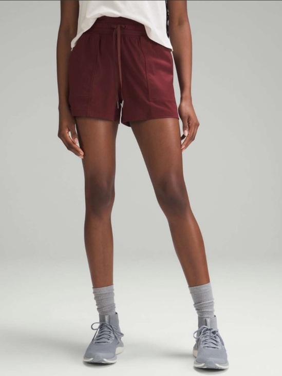 lululemon athletica Pants - Lululemon Dance Studio High-Rise Short 3.5" Red Merlot 2